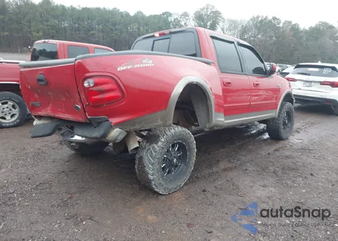 2002 Ford F-150 Lariat/Xlt z USA, uszkodzony, nr VIN 1FTRW08L52KD06316